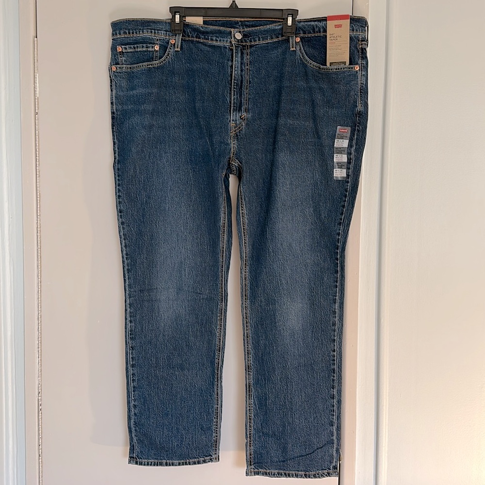 Levi's 541 Athletic Blue Jeans 48x32 NWT - Picture 7 of 13